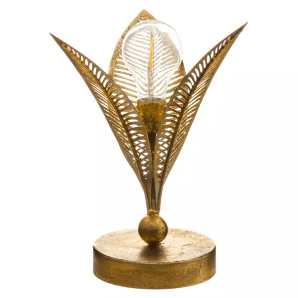 Lampe  poser LED Feuille Or