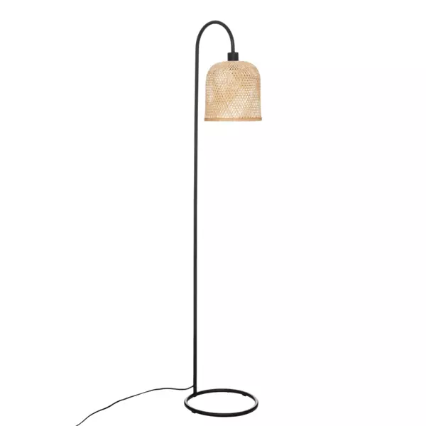 Gulvlampe i bambus (H159 cm) Ali Beige