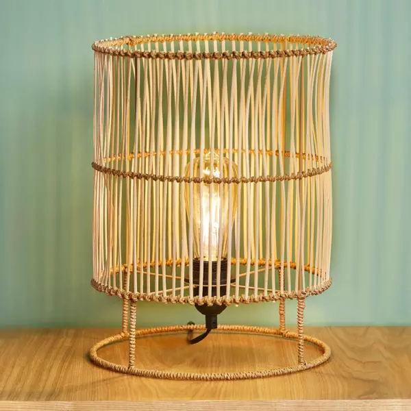 Lampe Ă poser bambou (H34 cm) Mia Naturel