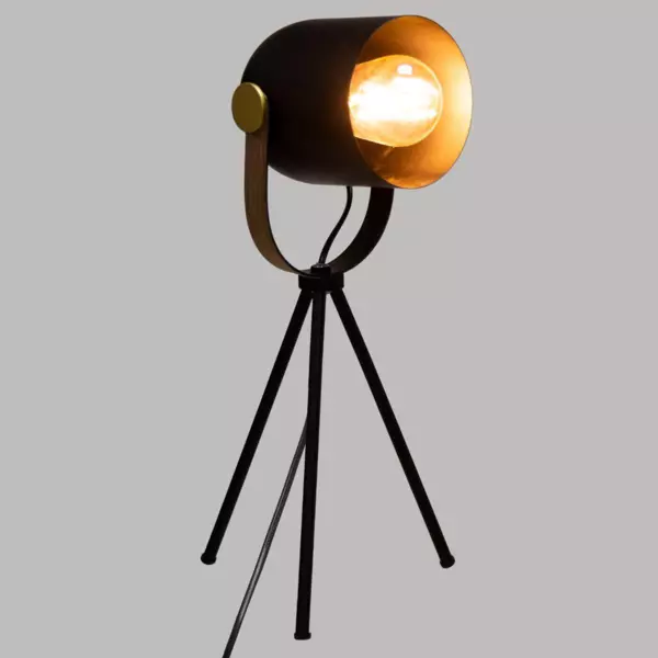 Staande lamp Bil Zwart