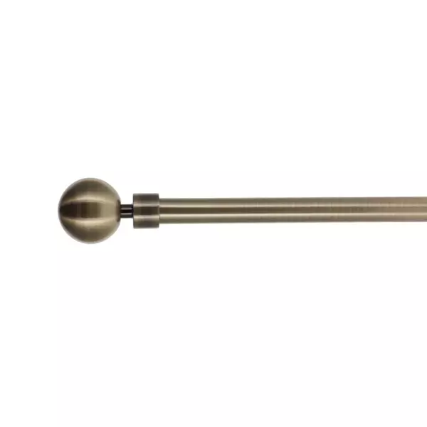 Kit de tringle extensible (L120 - L210 cm / D16 mm) Ariane Bronze