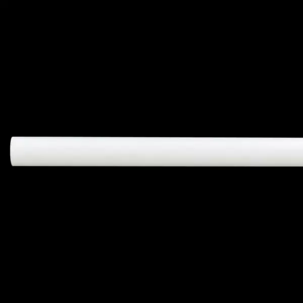Tringle rideau métal (L250 cm / D20 mm) Jim Blanc Mat