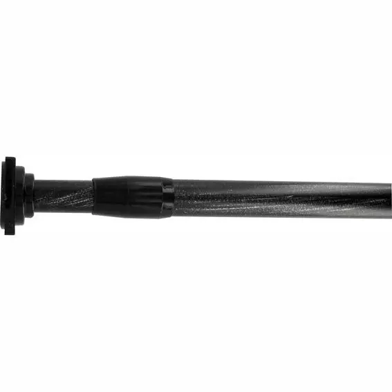 Ausziehbare Klemmstange (L70 - L120 cm/ D22 mm) Carré Schwarz