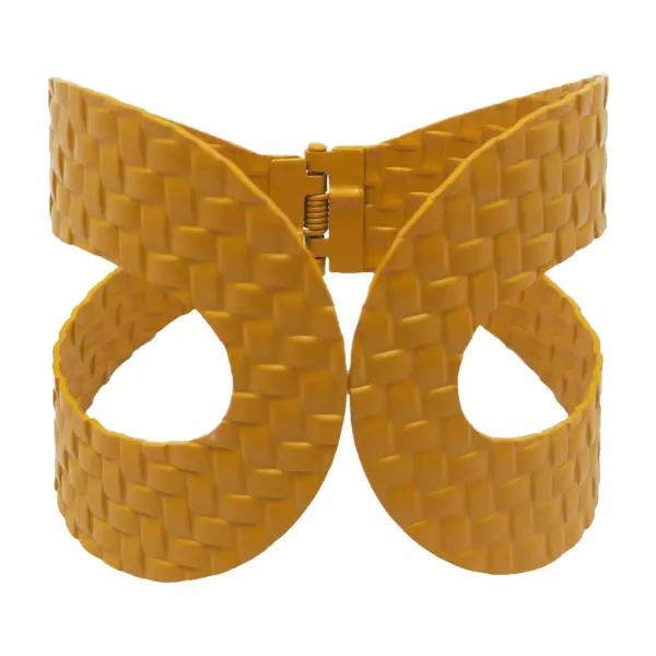 Alzapaños manchette Oroient Amarillo
