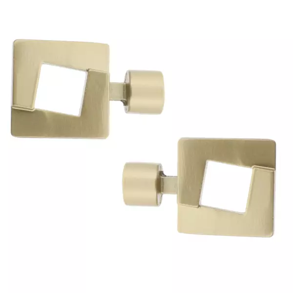 Lot de 2 embouts tringle (D20 mm) Jim Upper east side Or