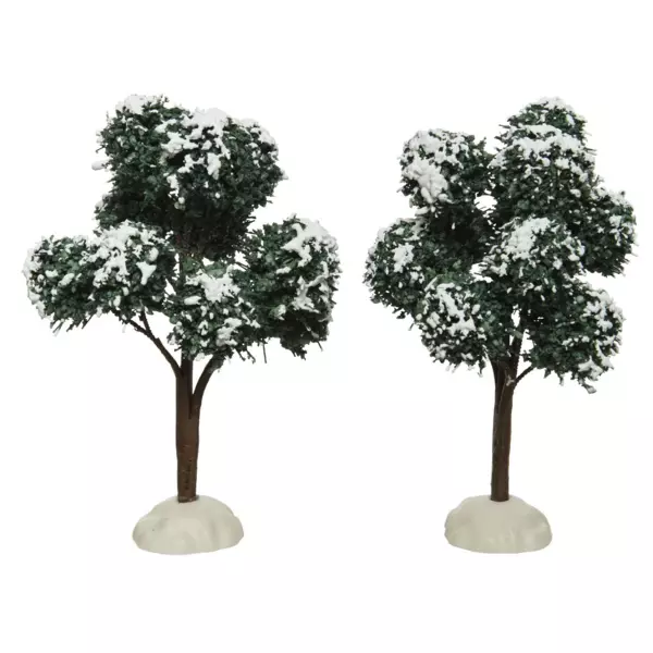 Lot de 2 sapins Nasty pour aménager un village
