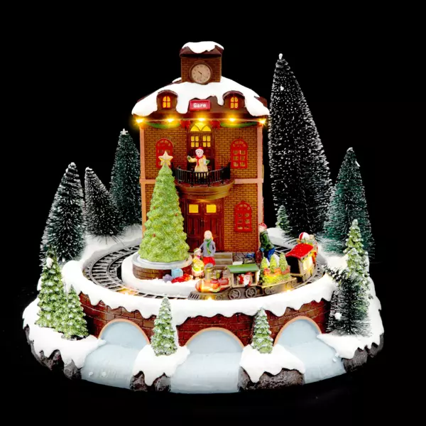 Village de noël lumineux - Village de noel - Eminza