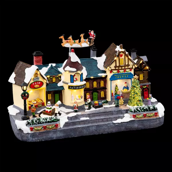 Village de Noël lumineux Ice-Cream