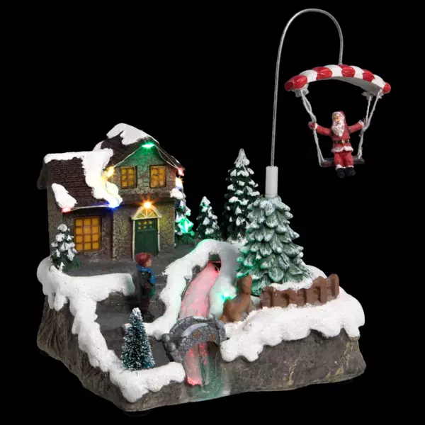 Accessoire Lemax - Bataille de boules de neiges | Village de Noël