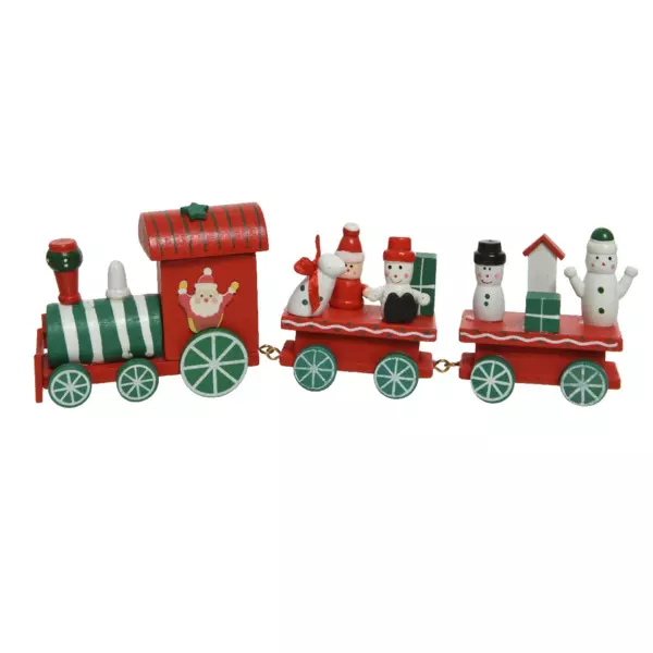 Tren decorativo Muecos de nieve