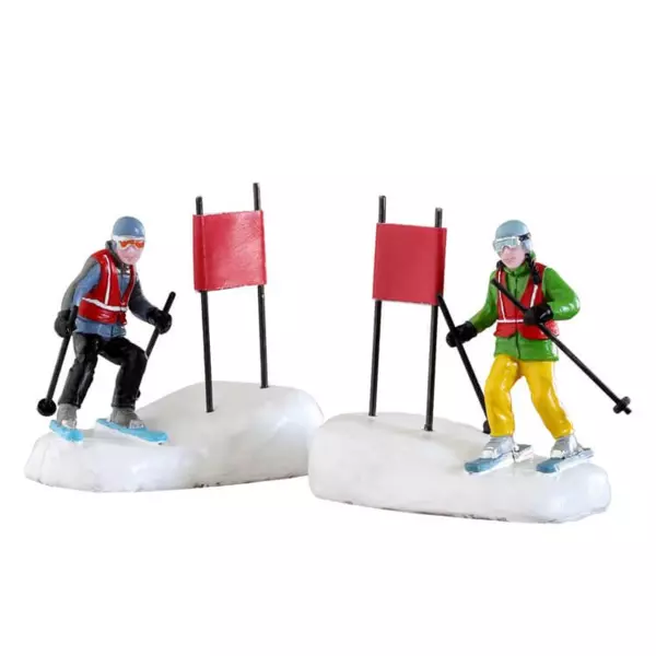 Personnages Lemax Stars du slalom