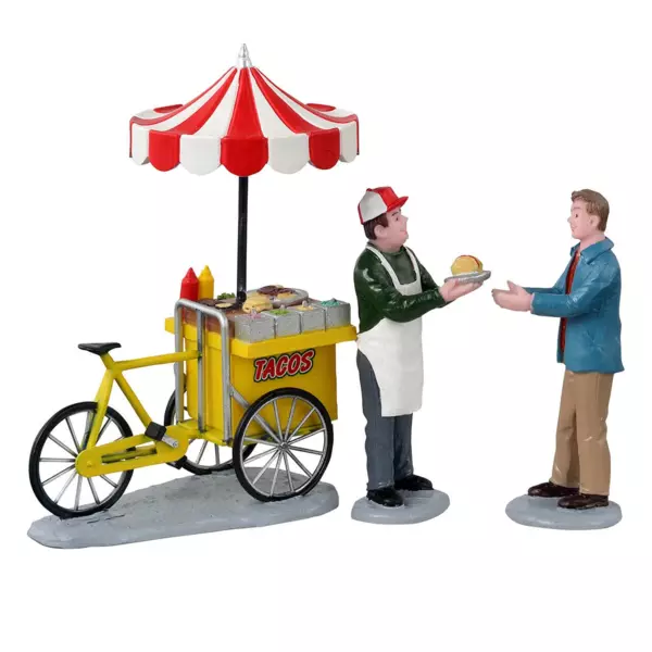 Personajes Lemax Vendedor de tacos