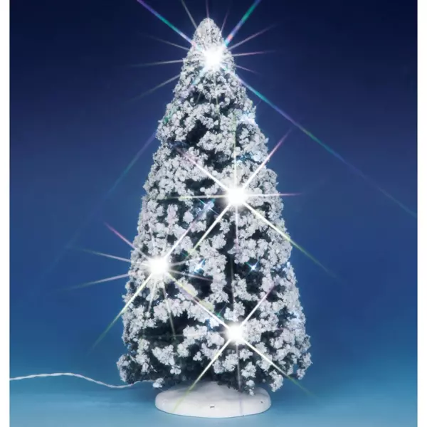 Accessoire Lemax (H21 cm) Sapin d'hiver lumineux à piles