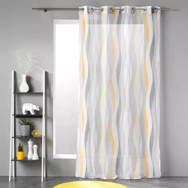 Visillo (140 x 240 cm) Ondulys Blanco