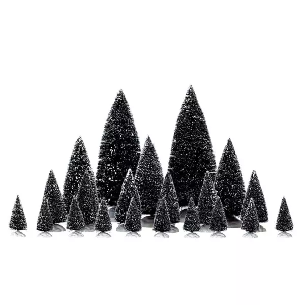 Lot 4 Couronnes De Noël Lemax - Accessoire Décoratif Pour Villages Miniatures