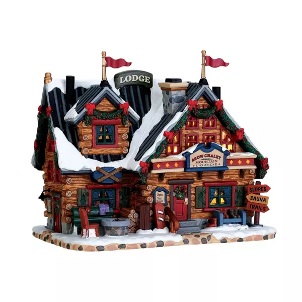 Lemax Christmas Village Town Clearing A Path 52049