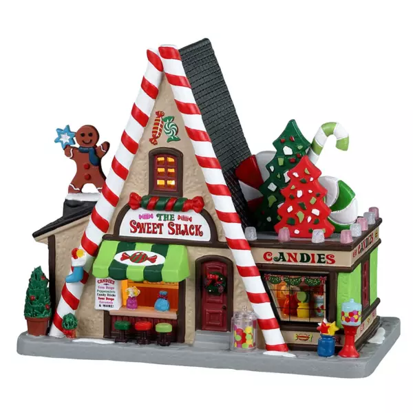 Village de Noël Lemax à piles lumineux La Douce Cabane