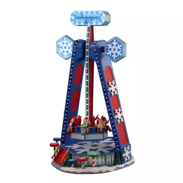 Lemax verlicht kerstdorp met muziek en beweging Snowflake 
