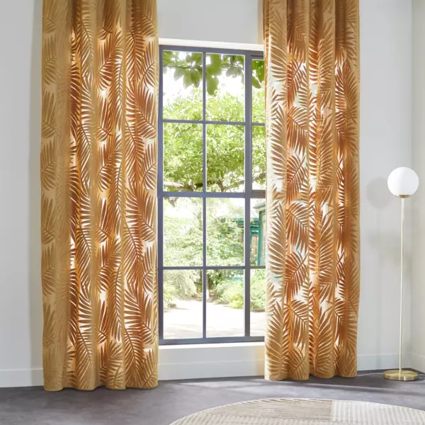 Rideau (140 x 260 cm) Bela Jaune ocre