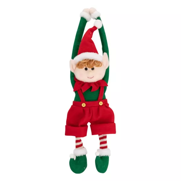 Duende navideño para colgar Rojo A46 cm