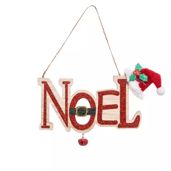 Pancarta Noël rojo