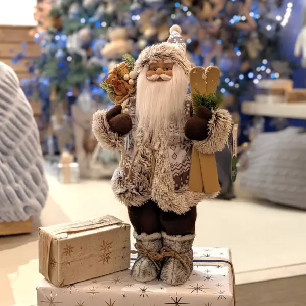 Père Noël déco traditionnel (H45 cm) Joao