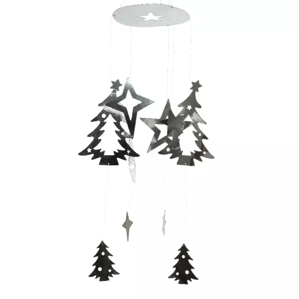 Suspension Attrape-rêve de Noël (H97 cm) Argent