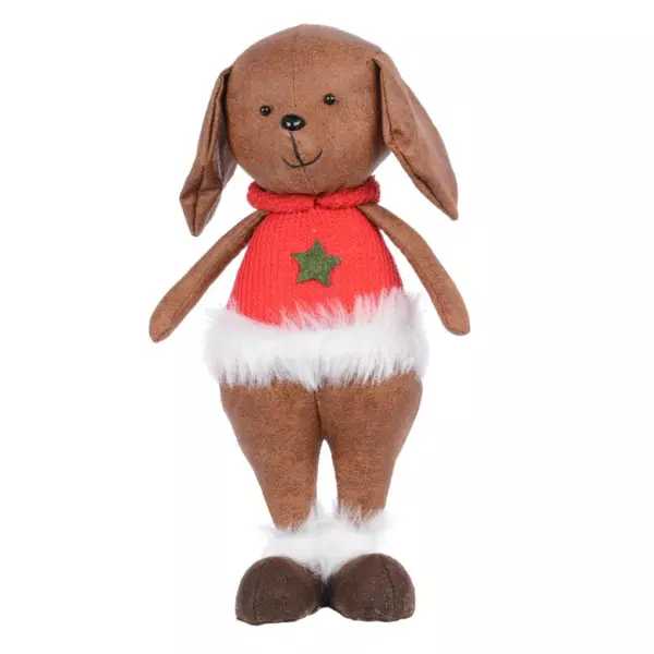Chien de Noël déco (H51 cm) Archie