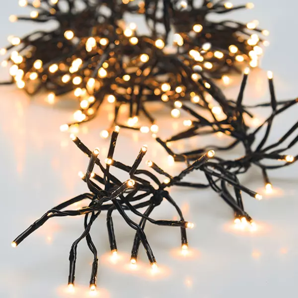 Luces de Navidad Boa 5,60 m Blanco cálido 768 LED