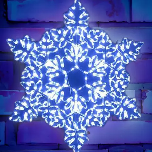 Copo de nieve luminoso Hiverno Blanco frío 360 LED