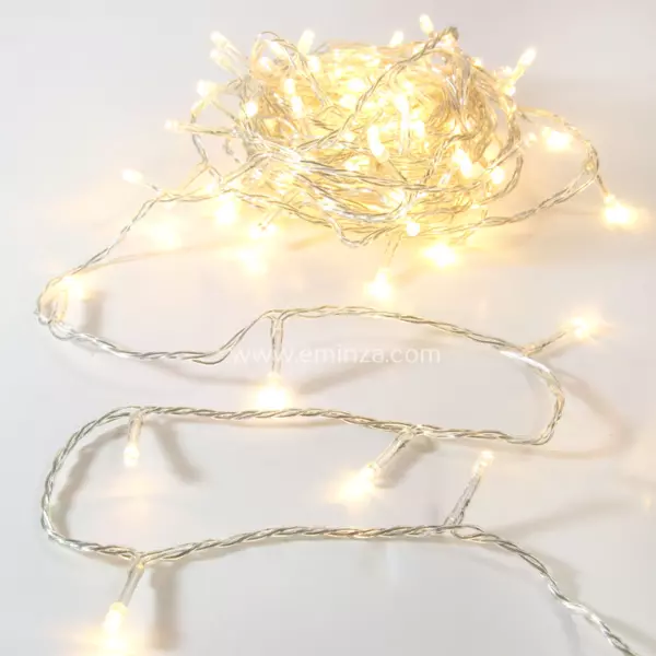 Lichtsnoer met Timer 30 m Warm wit 300 LED KT