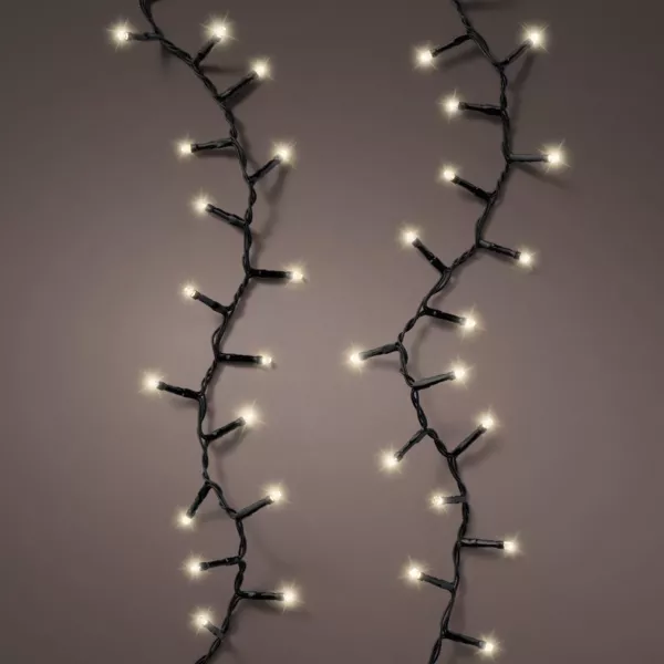 Cascada luminosa Durawise a pilas L2 m Blanco c�lido 512 LED CN

