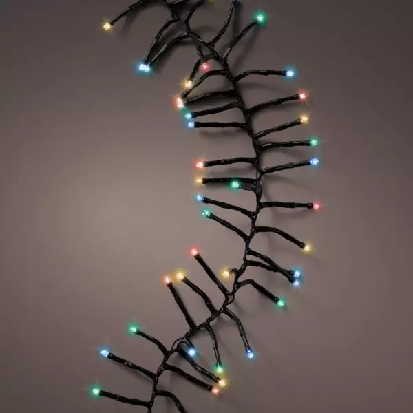 Luces de Navidad Durawise 6 m Multicolor 600 LED Grappe CN
