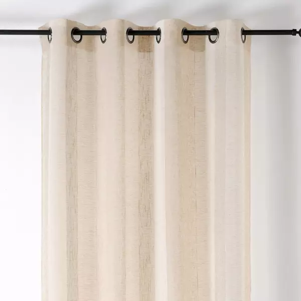 Visillo lino (140 x 280 cm) Kansas Crudo