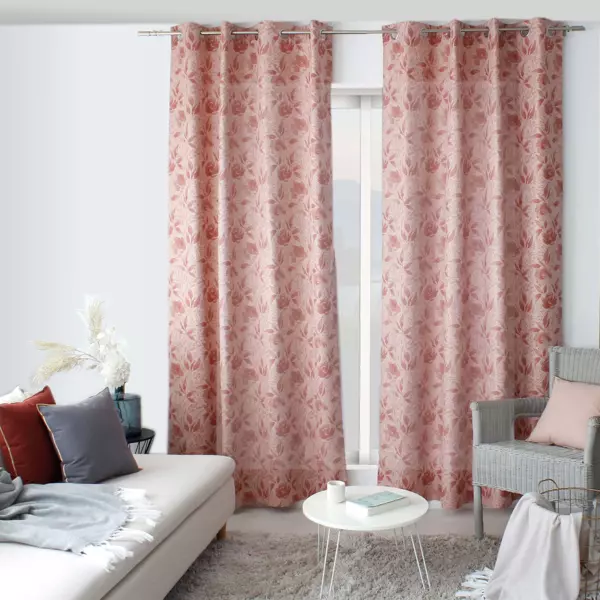 Cortina (135 x 240 cm) Harmony Rosa