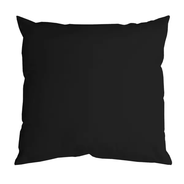 Coussin carré (60 x 60 cm) Nelson Noir