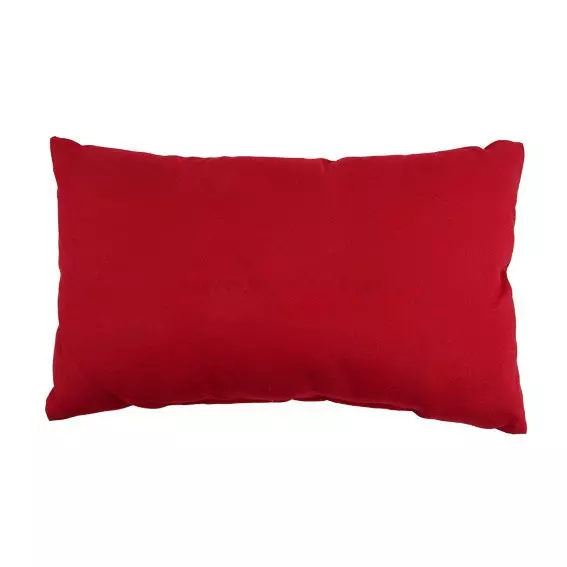 Sierkussen rechthoekig (50 cm) Nelson Rood