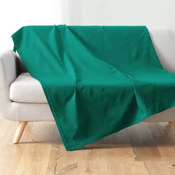 Manta (240 cm) Lucile Verde esmeralda