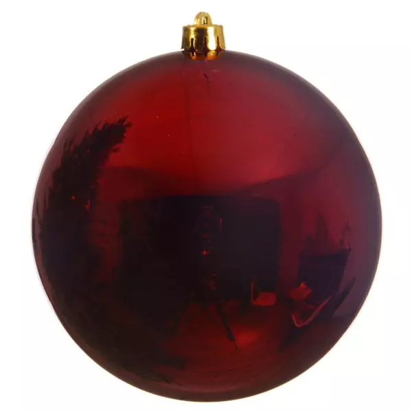 Bola de Navidad (D200 mm) Alpine Burdeos