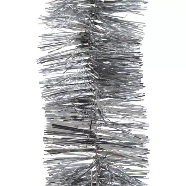 Lametta-Girlande (D7,50 cm) Alpin Silber