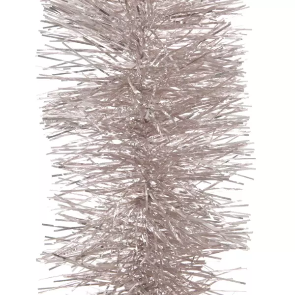 Kerstslinger (D10 cm) Luxe Alpine poederroze