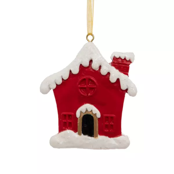 Maisonnette au P�le Nord (H7 cm) Rouge