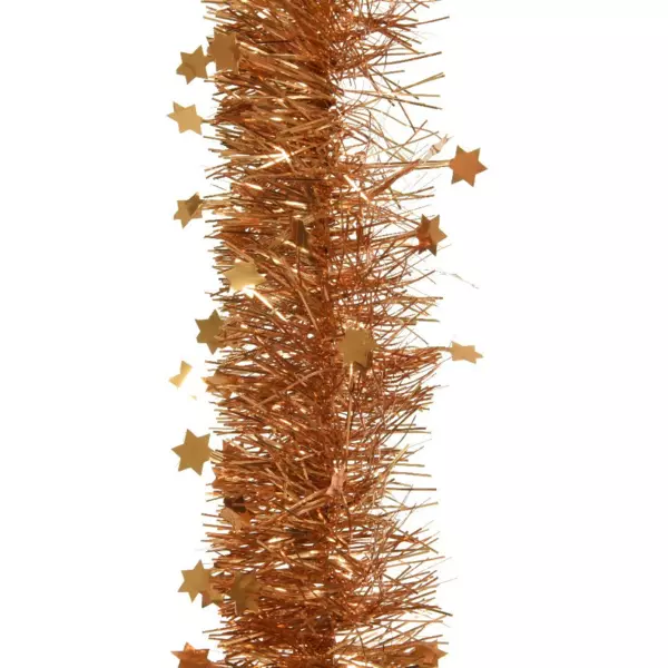 Guirlande de Nol (D10 cm) toile Alpine Ambre
