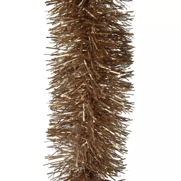 Guirnalda de Navidad (D10 cm) Luxe Alpine Café jengibre