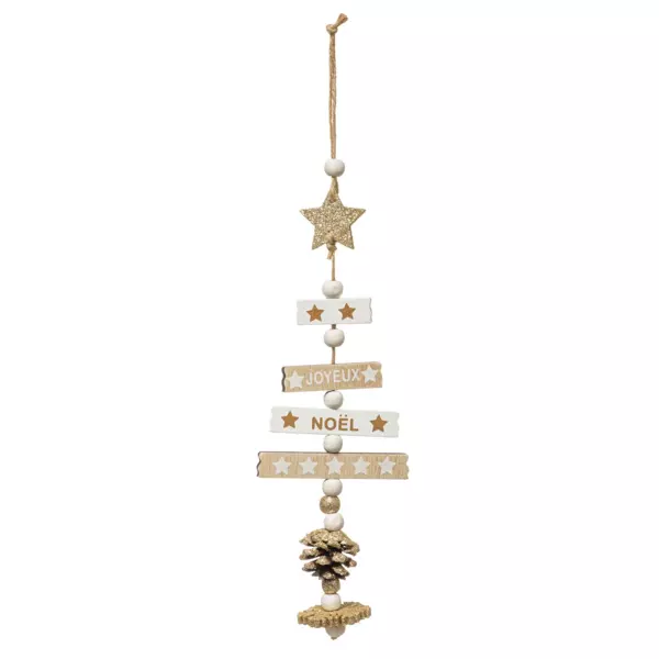 Kerstboom fantasie om op te hangen Wit