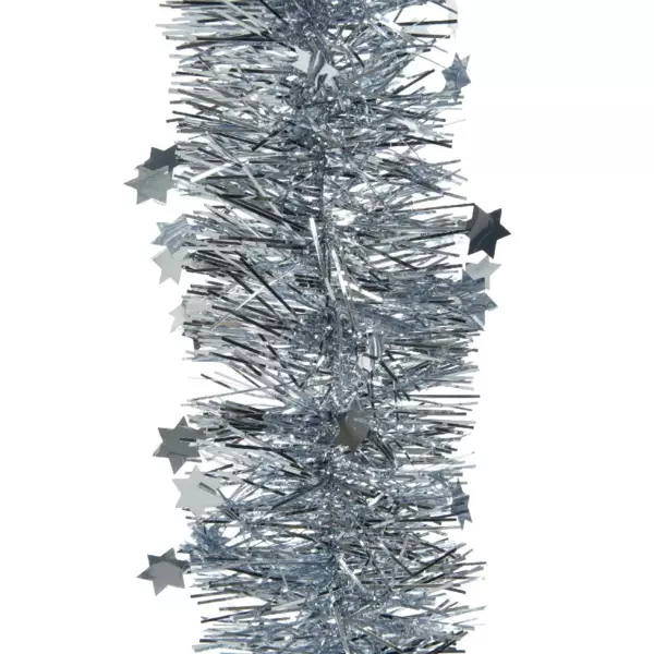 Guirlande de No�l (D10 cm) �toil�e Alpine Bleu clair