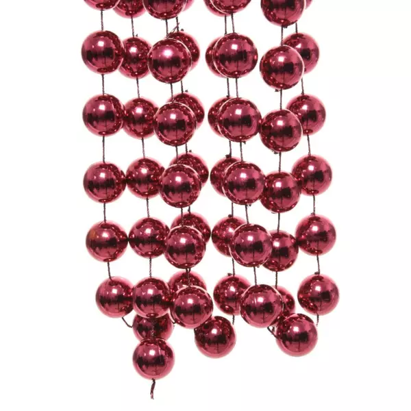 Girlande mit Perlen Dana Purpur