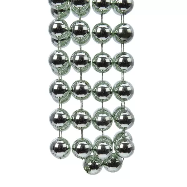 Girlande mit Perlen Dana Salbeigrn