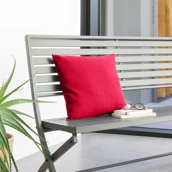 Cojín (40 cm) Korai Rojo granada