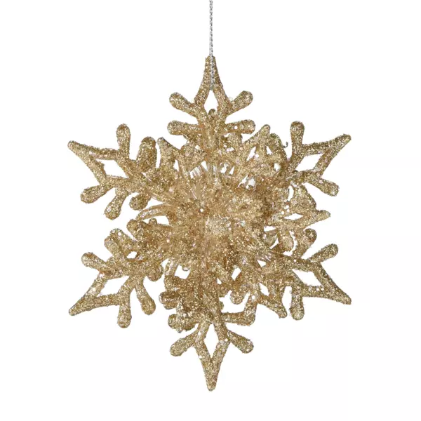 Kerstsneeuwvlok Féerie Goud